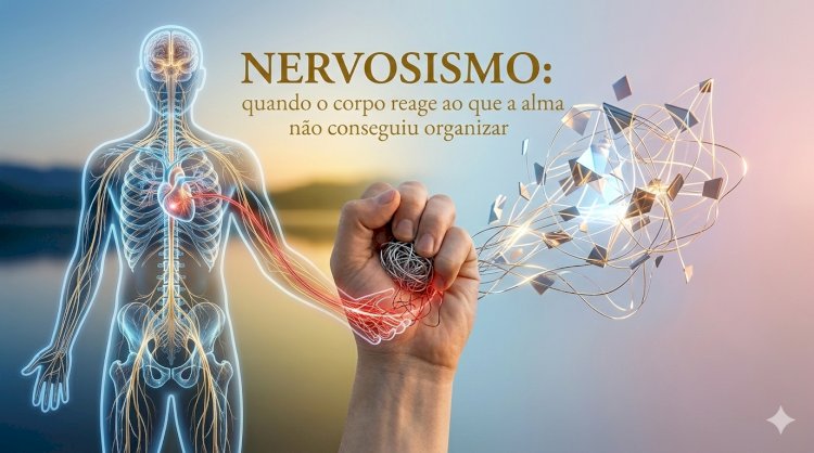 Nervosismo: quando o corpo reage ao que a alma não conseguiu organizar